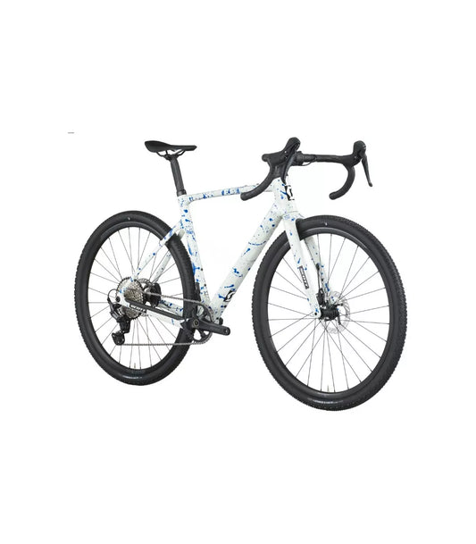 Vélo Gravel Scott Addict Gravel 30 2026 Blanc/Bleu