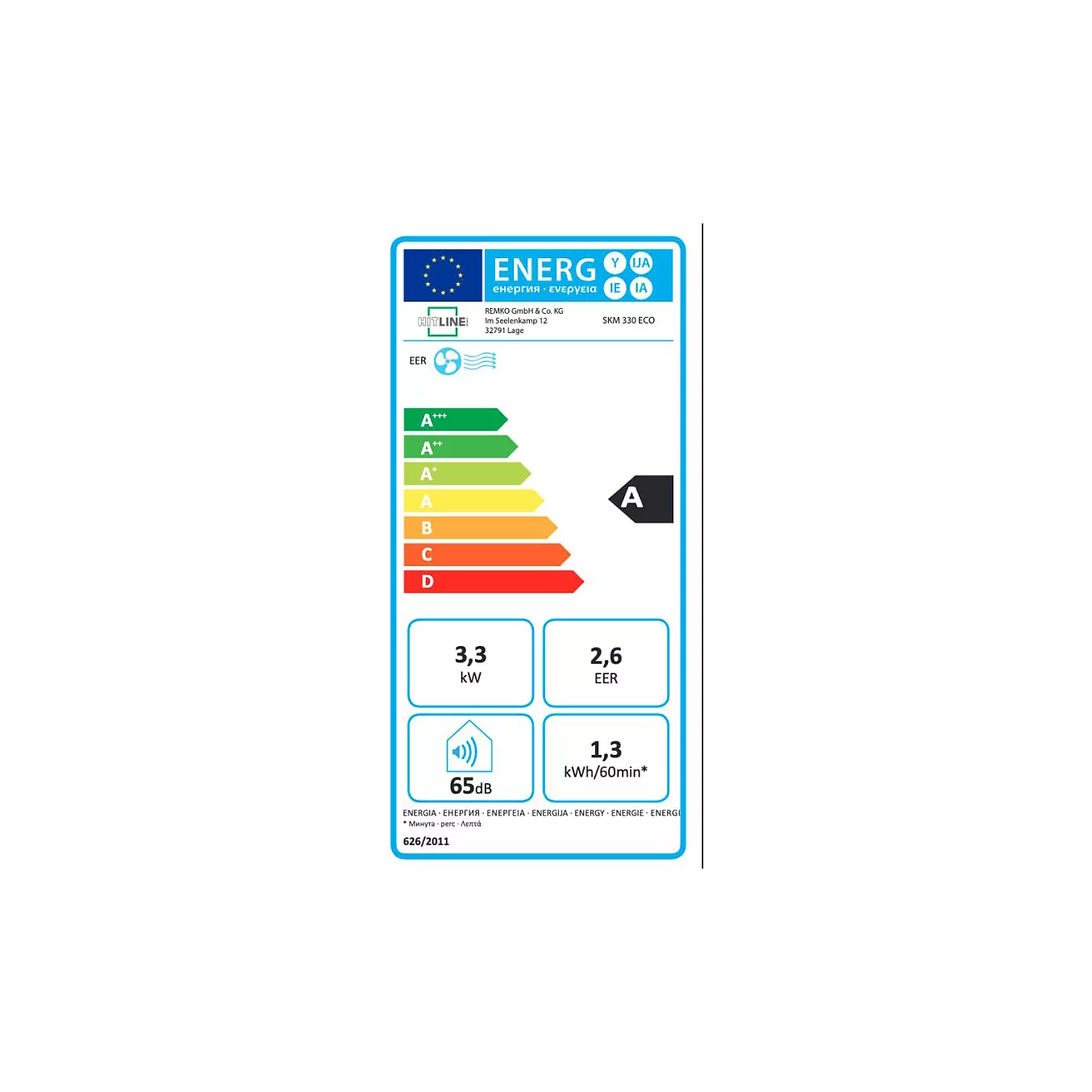 Climatiseur REMKO 1601330