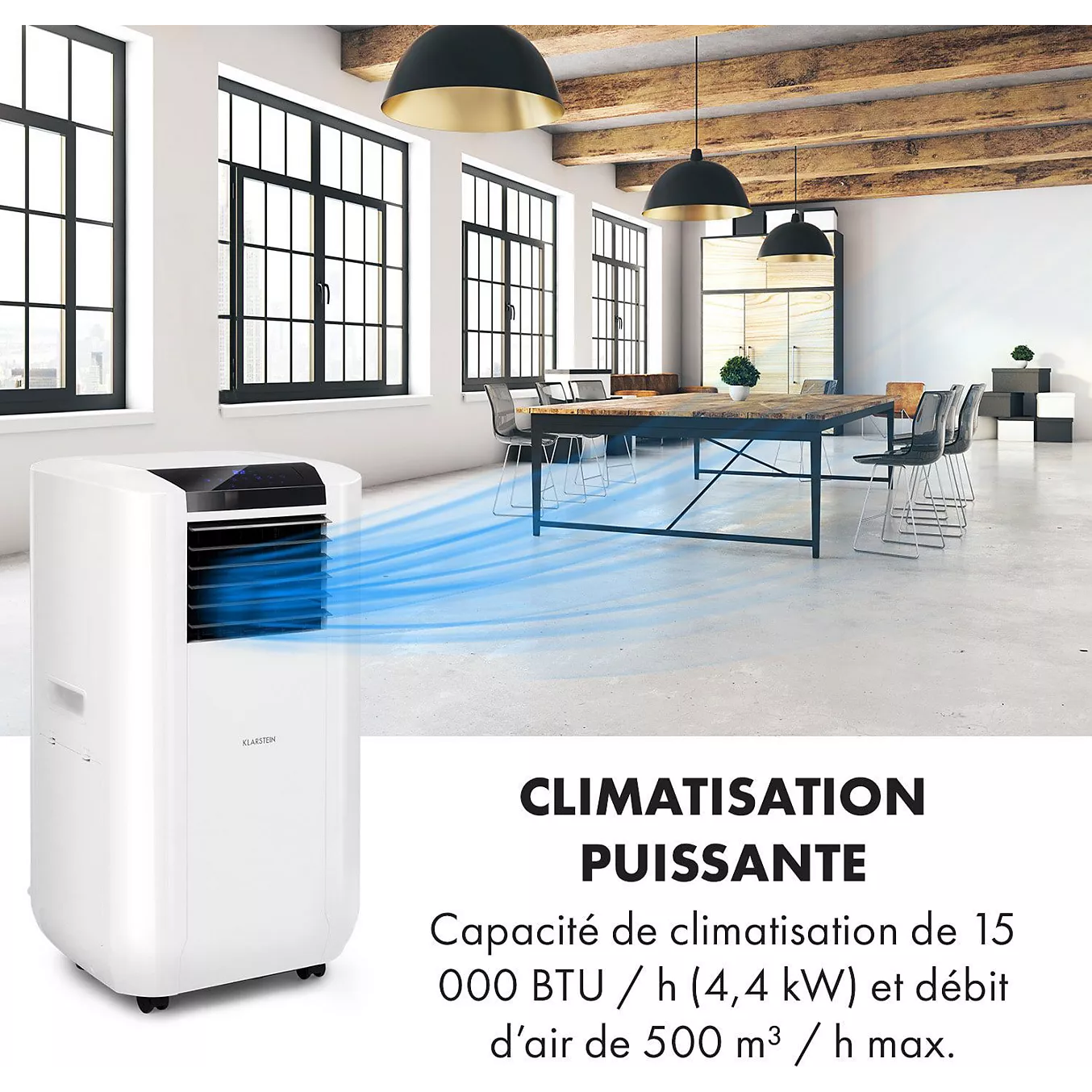 Climatiseur KLARSTEIN Max Breeze Smart - Blanc