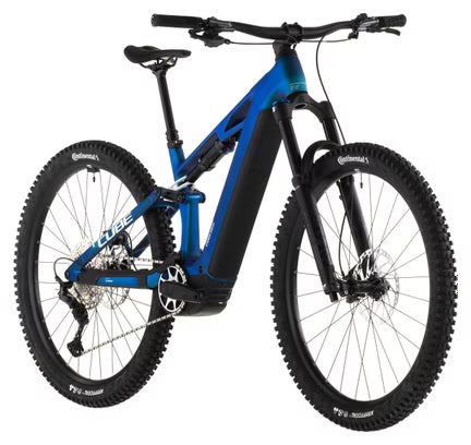 VTT Électrique Tout-Suspendu Cube Stereo Hybrid One44 HPC SLX 800 12V 800 Wh Bosch 120 Nm 27.5'' Bleu Nebula 2026