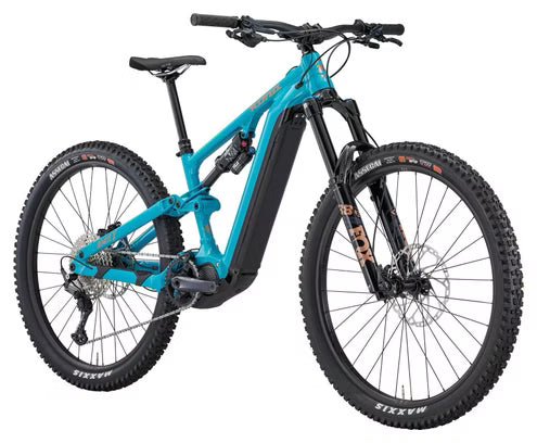 VTT Électrique Tout-Suspendu Kona Remote X Shimano 12V 612 Wh Shimano 85 Nm 29'' Turquoise Viridian