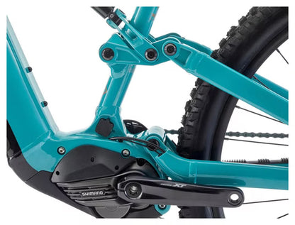 VTT Électrique Tout-Suspendu Kona Remote X Shimano 12V 612 Wh Shimano 85 Nm 29'' Turquoise Viridian