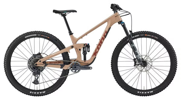 VTT Tout-Suspendu Kona Process 134 CR Sram 12V 29'' Marron Toffee