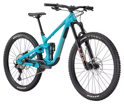VTT Tout-Suspendu Kona Process 153 CR Shimano 12V 29'' Turquoise Viridian