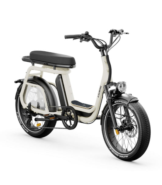 Vélo électrique Elwing Ritmic Duo 2025 Blanc Perlé