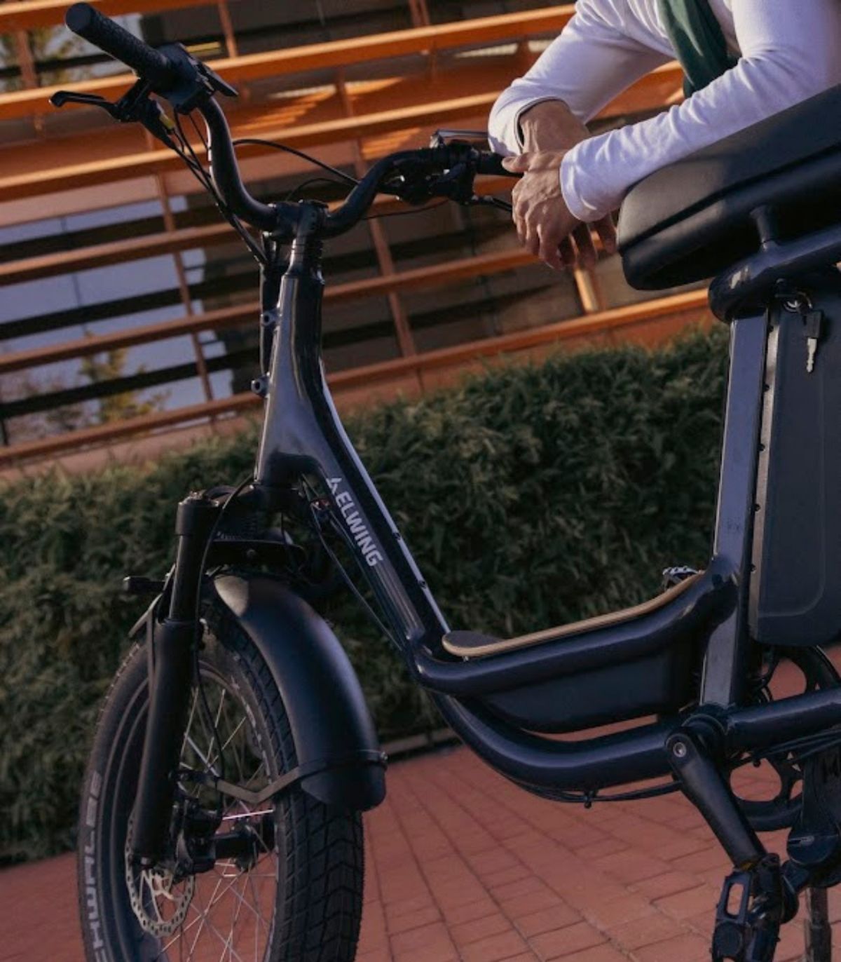 Vélo électrique Elwing Ritmic Duo 2025 Gris charbon