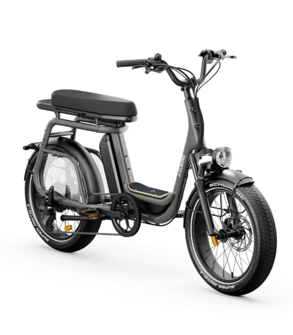 Vélo électrique Elwing Ritmic Duo 2025 Gris charbon
