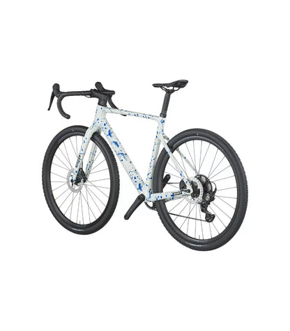 Vélo Gravel Scott Addict Gravel 30 2026 Blanc/Bleu