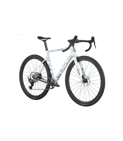 Vélo Gravel Scott Addict Gravel 30 2026 Blanc/Bleu