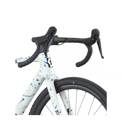 Vélo Gravel Scott Addict Gravel 30 2026 Blanc/Bleu